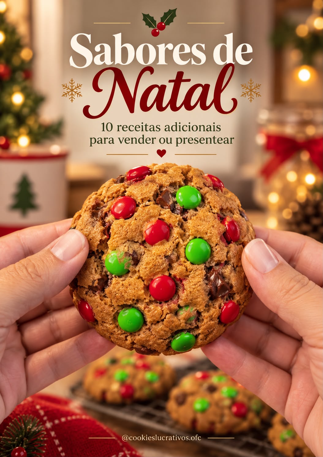 Capa do e-book bônus Sabores de Natal